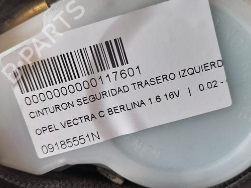 Cinto de segurança traseiro esquerdo OPEL VECTRA C (Z02) 1.6 16V (F69) | BP12694657I29 