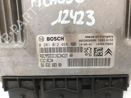 Engine control unit (ECU) CITROËN XSARA PICASSO (N68) 1.6 HDi | BP26452237M57 