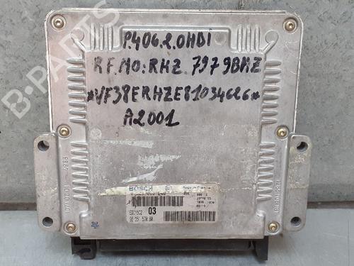 Engine control unit (ECU) PEUGEOT 406 (8B) 2.0 HDI 110 | BP12691507M57 