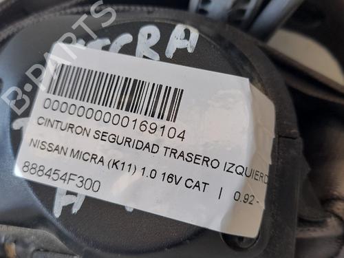 Rear left seatbelt NISSAN MICRA II (K11) 1.0 i 16V | BP12717177I29 