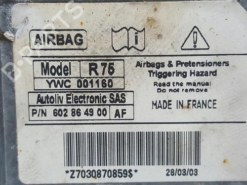 ECU airbags MG MG ZT 190 | BP12718129M53 