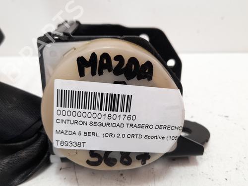 Rear right seatbelt MAZDA 5 (CR) 2.0 CD (CR19) | BP12723044I28 