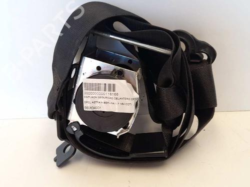 Used Front right seatbelt OPEL ASTRA H (A04) [2004-2014]  12695132