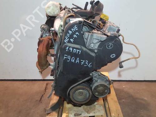 Motor RENAULT MEGANE I (BA0/1_) 1.9 dTi (BA08, BA0N) (98 hp) 12703127