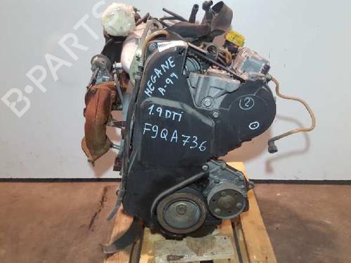 Engine RENAULT MEGANE I (BA0/1_) 1.9 dTi (BA08, BA0N) (98 hp) 12703127