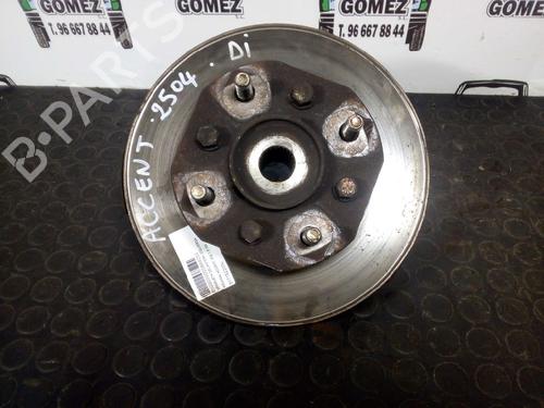 Used Left front steering knuckle HYUNDAI ACCENT I (X-3) 1.5 i 12V (88 hp) 12814407