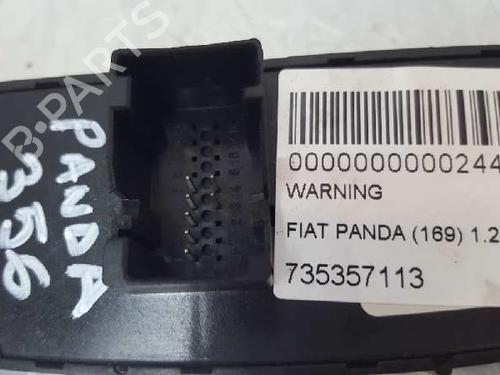 Warning switch FIAT PANDA (169_) 1.2 (169.AXB11, 169.AXB1A) | BP12754903I22 