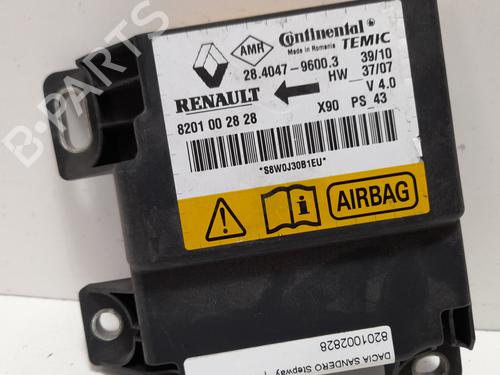 Airbag module DACIA SANDERO [2008-2025]  12780501