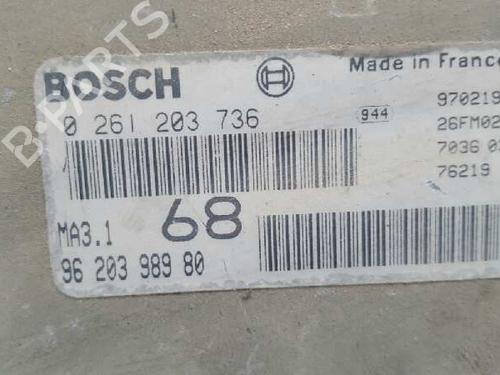 Engine control unit (ECU) PEUGEOT 106 II (1A_, 1C_) 1.1 i | BP12740652M57 