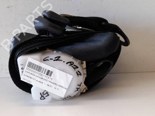 Used Rear right seatbelt CITROËN C1 (PM_, PN_) 1.0 (68 hp) 12694643
