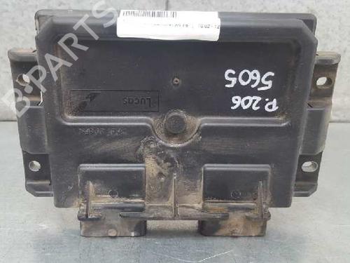 Used Engine control unit (ECU) PEUGEOT 206 Hatchback (2A/C) 1.9 D (69 hp) 12721707