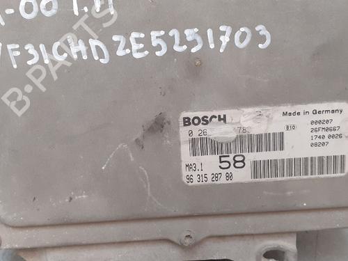 Engine control unit (ECU) PEUGEOT 106 II (1A_, 1C_) 1.1 i | BP12723388M57 