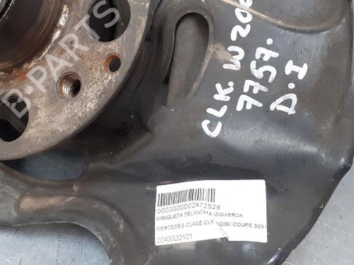 Used Left front steering knuckle MERCEDES-BENZ CLK (C209) CLK 320 (209.365) (218 hp) 12756135