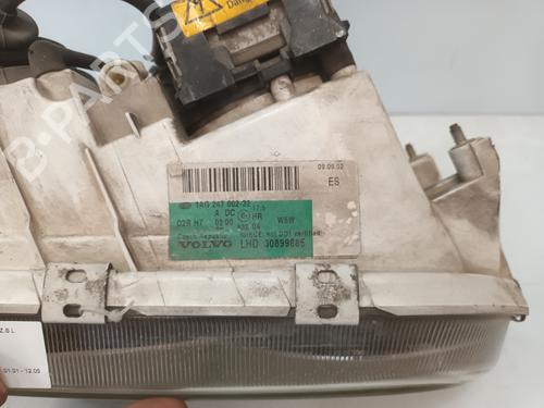 Right headlight VOLVO S40 I (644) 1.6 | BP28733099C29 