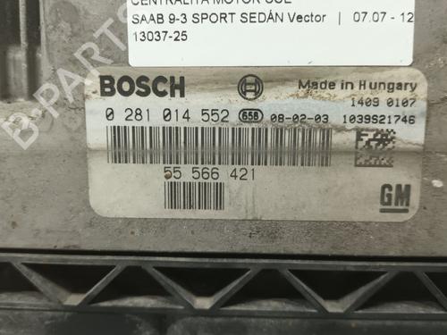 Used Engine control unit (ECU) SAAB 9-3 (YS3F, E79, D79, D75) 1.9 TiD (150 hp) 30136530