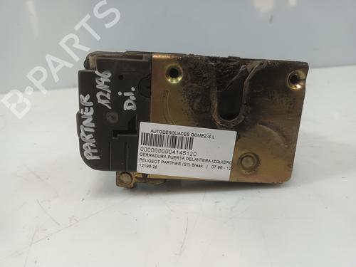 Used Front left lock PEUGEOT PARTNER Box Body/MPV (5_, G_) [1996-2025]  22778489