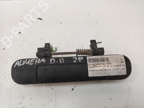 Used Front right exterior door handle NISSAN ALMERA I (N15) 1.4 (87 hp) 12795572