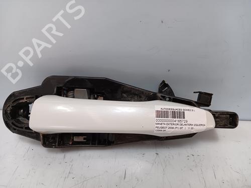 Used Front left exterior door handle PEUGEOT 2008 I (CU_) [2013-2025]  29357690