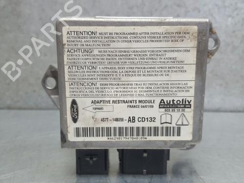 Kollisjonspute styreenhet FORD MONDEO III (B5Y) 2.0 TDCi (130 hp) 12736546