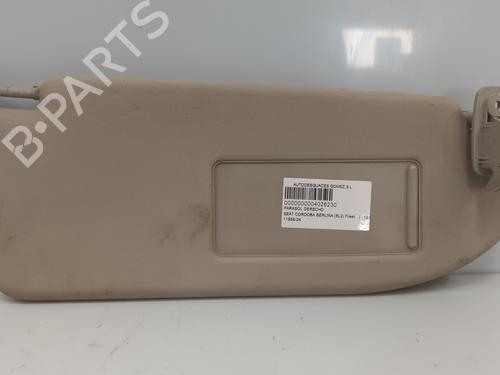 Used Right sun visor SEAT CORDOBA (6L2) 1.4 16V (75 hp) 19687822