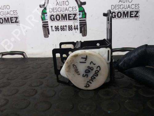 Rear left seatbelt TOYOTA COROLLA (_E12_) 2.0 D-4D (CDE120R, CDE120L_) | BP12819201I29 