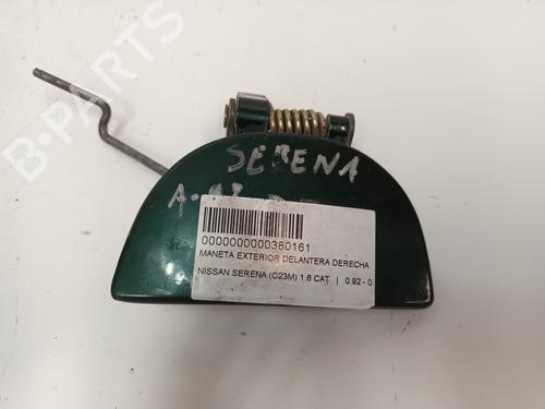 Used Front right exterior door handle NISSAN VANETTE CARGO Bus (HC 23) 1.6 i (98 hp) 12795932