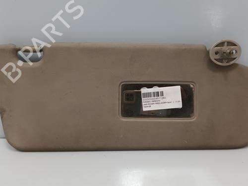 Used Right sun visor Right sun visor LAND ROVER FREELANDER I (L314) 2.0 Td4 4x4 (112 hp) 33826103 33826103