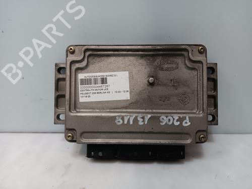 Used Engine control unit (ECU) PEUGEOT 206 Hatchback (2A/C) 1.4 16V (88 hp) 30910601