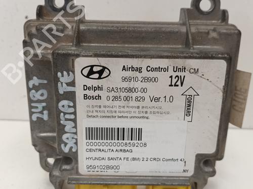 Airbag module HYUNDAI SANTA FÉ II (CM) 2.2 CRDi GLS (150 hp) 12814124