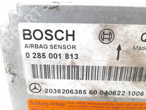 ECU airbags MERCEDES-BENZ C-CLASS Coupe (CL203) C 200 CDI (203.707) | BP12783528M53 
