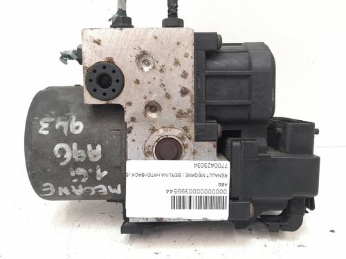 Used ABS pump RENAULT MEGANE I (BA0/1_) 1.6 e (BA0F, BA0S) (90 hp) 12798589