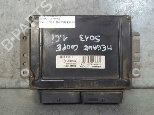 Computer motormanagement RENAULT MEGANE I Coach (DA0/1_) 1.6 16V (DA0B, DA04, DA11) (107 hp) 12714088