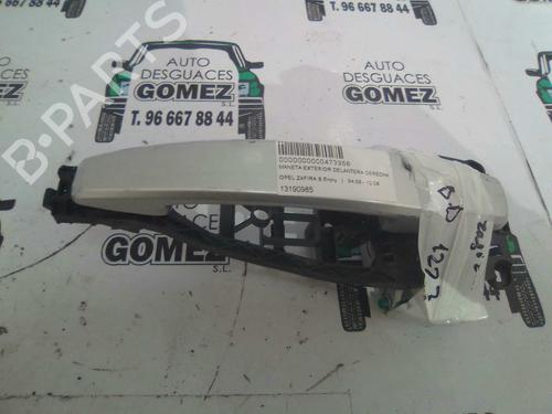 Used Front right exterior door handle OPEL ZAFIRA / ZAFIRA FAMILY B (A05) 1.9 CDTI (M75) (120 hp) 12801593