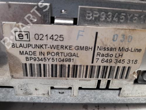 Radio NISSAN PRIMERA (P11) 2.0 TD | BP12787005E6 