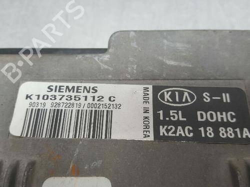 Engine control unit (ECU) KIA SEPHIA (FA) 1.5 i | BP12801921M57 