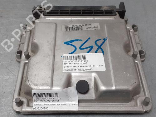 Used Engine control unit (ECU) CITROËN XANTIA (X1_, X2_) 2.0 HDI 109 (109 hp) 12723568