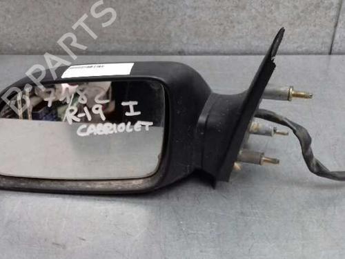 Left mirror RENAULT 19 I Cabriolet (D53_) 1.8 16V (D53D) (137 hp) 12748554