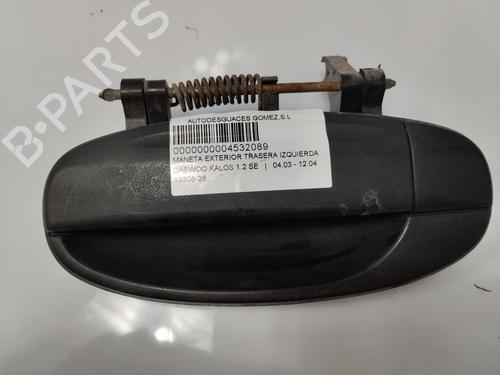 Used Rear left exterior door handle DAEWOO KALOS (KLAS) 1.2 (72 hp) 32503953