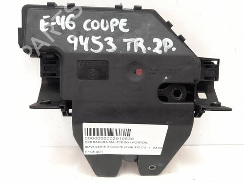 Tailgate lock BMW 3 Coupe (E46) 330 Cd | BP12782420C101 