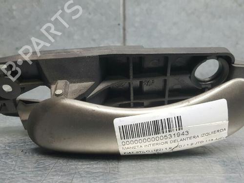Used Front left interior door handle Front left interior door handle FIAT STILO (192_) 1.9 JTD (192_XE1A) (115 hp) 12803743 12803743