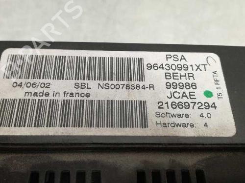 AC-Styringsenhed/Manøvreenhed PEUGEOT 307 Break (3E) 1.6 16V | BP12722405I5 