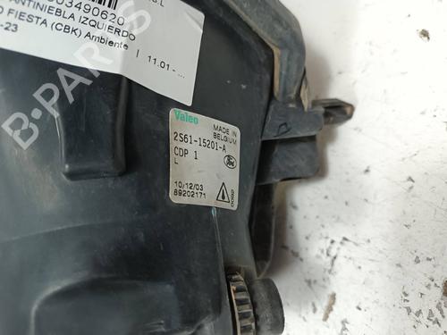 Left front fog light FORD FIESTA V (JH_, JD_) 1.4 16V | BP32031791C30