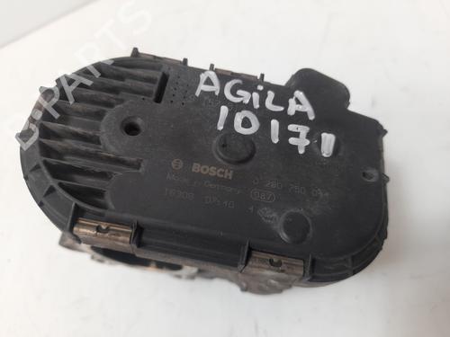 Throttle body OPEL AGILA (A) (H00) 1.2 16V (F68) | BP19637552M82 