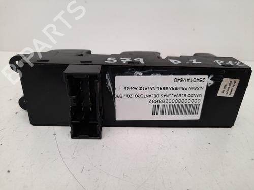 Left front window switch NISSAN PRIMERA Hatchback (P12) 1.9 dCi | BP12783260I27 