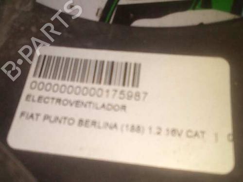 Radiator fan FIAT PUNTO (188_) 1.2 16V 80 (188.233, .235, .253, .255, .333, .353, .639,... | BP12720933M35 