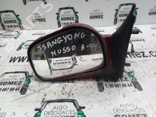 Used Left mirror SSANGYONG MUSSO (FJ) [1993-2007]  12932495