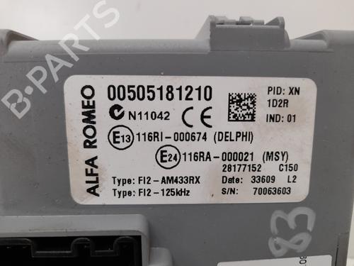 Fuse box ALFA ROMEO MITO (955_) 1.3 MultiJet (955AXP1A, 955AYC1A) | BP12779026E1 