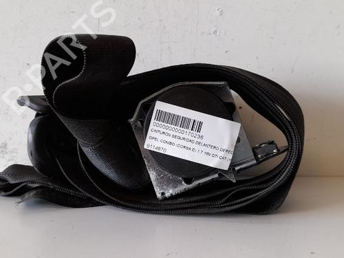 Used Front right seatbelt OPEL COMBO Box Body/MPV 1.7 DTI 16V (75 hp) 12717715