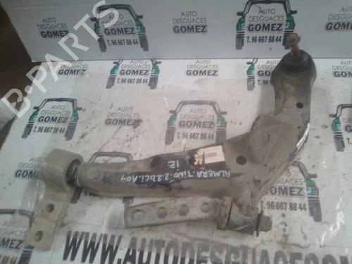 Used Left front suspension arm NISSAN ALMERA TINO (V10) [1998-2006]  12763989