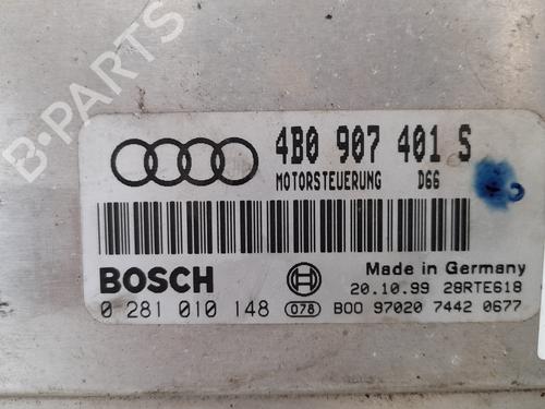Engine control unit (ECU) AUDI A6 C5 (4B2) 2.5 TDI | BP12781536M57 